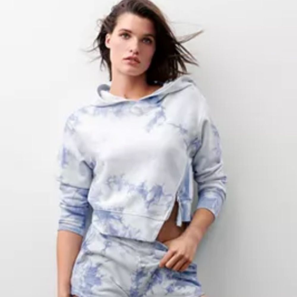 Jonathan Simkhai Standard Archer Tie Dyed Sweatshirt size medium